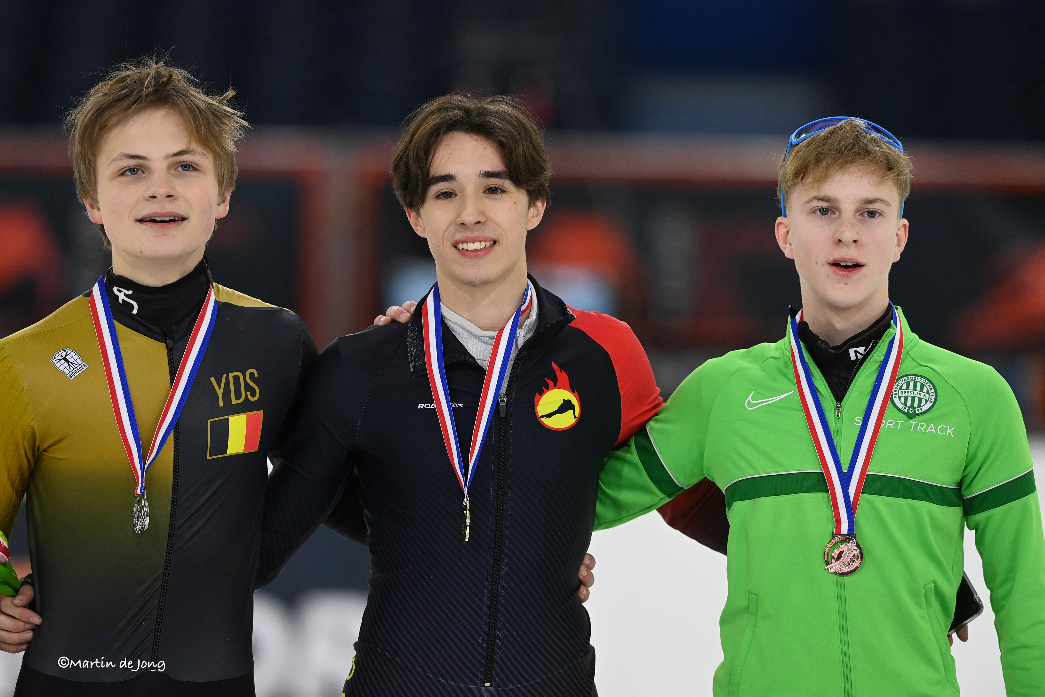 Men junior C 1000 m (Martin de Jong)